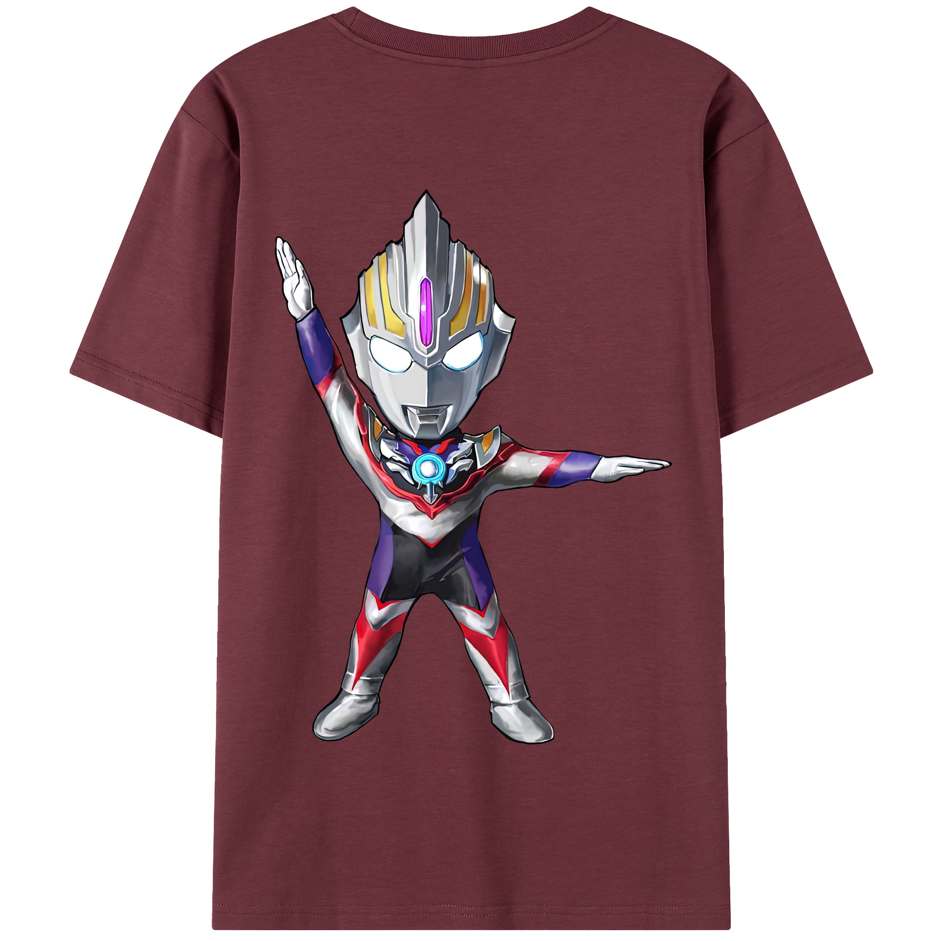 （画像用） ウルトラマン Ultraman 綿100％半袖Tシャツ（背面プリント）